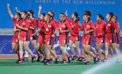 奥运会女曲小组赛，中国队0比1负于南非