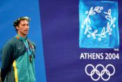 雅典奥运会男子自由泳200米的决赛 索普夺得冠军