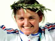 雅典奥运会帆船帆板女子米斯特拉级决赛 法国选手获得金牌
