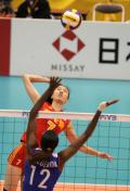 女排世锦赛排名赛 中国2比1领先古巴