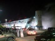 多哈亚运会新闻中心附近商场起火