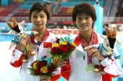 亚运会女子跳水双人10米台 贾童/陈若琳夺冠