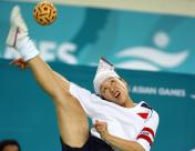 亚运会藤球女团赛 中国队首战1比2不敌越南