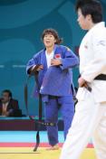 多哈亚运会柔道赛 徐玉华获得女子-63公斤级金牌