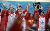亚运会体操女团决赛 中国队轻松夺冠