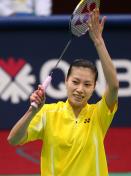 中国队获得多哈亚运会羽毛球女团金牌