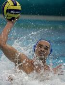 多哈亚运会水球比赛 中国12比6战胜乌兹别克斯坦