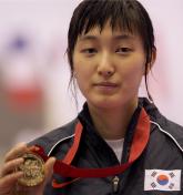 跆拳道世锦赛女子67公斤级决赛 韩国选手黄敬善摘金