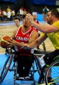 加拿大队获得2008国际轮椅篮球邀请赛男子组冠军