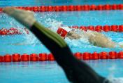中国游泳公开赛：男子4×200米自由泳接力中国队夺冠