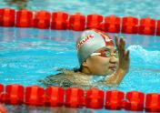 中国游泳公开赛：女子200米自由泳 朱倩蔚夺冠
