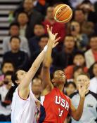 “好运北京”国际女篮邀请赛 中国队35比43落后于美国