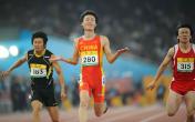 中国田径公开赛 黄玮晋级男子100米半决赛