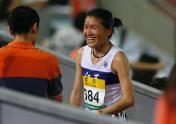 中国田径公开赛女子万米 张莹莹夺冠