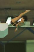 1988年汉城奥运会 许艳梅夺得1988年跳水女子十米台金牌