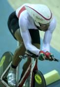 十一运会自行车男子场地公里个人追逐赛 天津李维夺冠