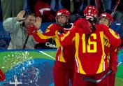 冬奥会女子冰球排位赛 中国3-1胜斯洛文尼亚