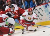 冬奥会男子冰球 瑞士3比2胜白俄罗斯