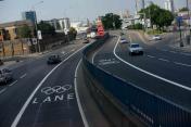 伦敦奥运会专用行车道正式启用