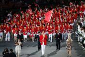 伦敦奥运盛大开幕 易建联引领中国代表团入场