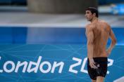 奥运男子200米蝶泳 菲尔普斯丢金