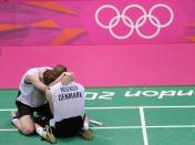 伦敦奥运会羽毛球男双 丹麦组合晋级决赛