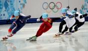 索契冬奥会短道速滑男子500米预赛 韩天宇顺利晋级