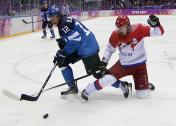 索契冬奥会男子冰球 俄罗斯队无缘四强