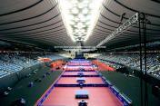 第52届世乒赛团体赛场馆 日本东京国立代代木体育馆内景