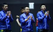 东京世乒赛团体赛小组赛 中国男队次战轻取波兰