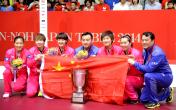 东京世乒赛女团决赛 中国队3比0完胜日本队夺冠