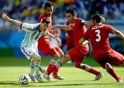 FIFA巴西世界杯F组次轮 阿根廷队1比0险胜伊朗队