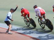 备战2014年仁川亚运会 中国自行车队秦皇岛集训
