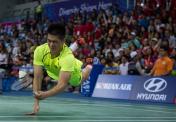 亚运羽毛球男团韩国夺冠 超级丹风云组合赢球难救主