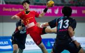 仁川亚运会男子手球排位赛 中国队1分憾负日本队