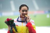 仁川亚运女子100米 韦永丽夺冠