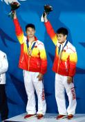 仁川亚运跳水男子双人十米台 陈艾森/张雁全轻松夺冠