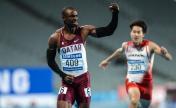 亚运会田径男200米决赛 奥古诺德轻取金牌