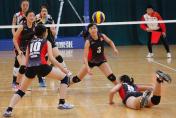 青运会U17女排资格赛 内蒙古队2比0胜香港队