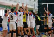 首届全国青运会U19男排资格赛 中国香港2比1胜北京海淀