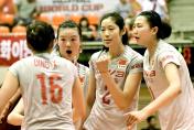 2015女排世界杯 中国3比1胜塞尔维亚