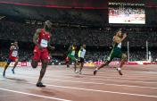 北京田径世锦赛男子400米决赛 南非范尼科克夺冠