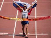 2015田径世锦赛男子50公里竞走 斯洛伐克选手夺冠张琳获第六