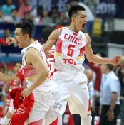 2015年男篮亚锦赛半决赛 中国队70比57胜伊朗队进决赛