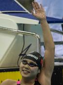 首届赛青运会游泳赛 许丹露获女400混冠军
