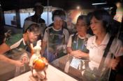 中国香港、澳门青运代表团参观“博戏－中国古代体育文物展”