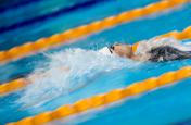 青运会游泳赛第七日 柳雅欣夺女200仰冠军