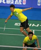 中国羽毛球俱乐部超级联赛第八轮  青岛5比0大胜江苏