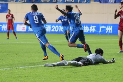 2016年足协杯第四轮 广州富力1比0胜上海上港