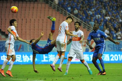 2016年足协杯第四轮 上海申花1比0胜山东鲁能